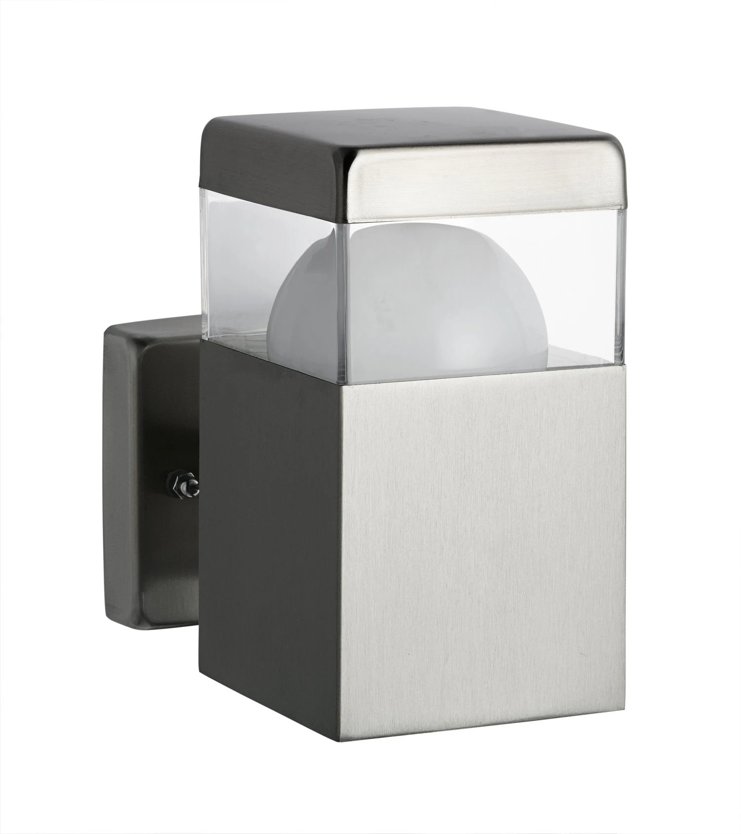 Intratuin Wandlamp Sedna Grijs 14 X 8 X 14 Cm 1 Intratuin Wandlamp Sedna Grijs 14 X 8 X 14 Cm