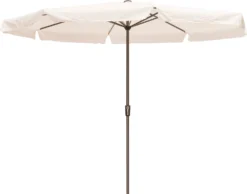 Intratuin Parasol Chios Wit 80+UV D 350 Cm