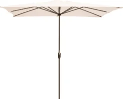 Intratuin Parasol Pallini 280 X 280 Cm 80+UV Wit