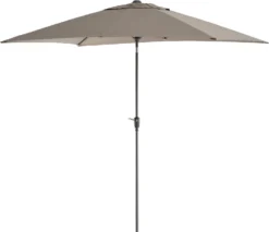 Intratuin Parasol Cadiz Taupe 80+UV 300 X 200 Cm