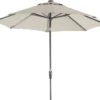 Intratuin Parasol Trinidad Crème 80+UV D 300 Cm