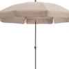 Intratuin Parasol Haiti Taupe 80+UV D 200 Cm
