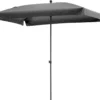 Intratuin Parasol Cuba Zwart 80+UV 210 X 140 Cm