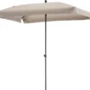 Intratuin Parasol Cuba Taupe 80+UV 210 X 140 Cm