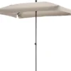Intratuin Parasol Cuba Crème 80+UV 210 X 140 Cm