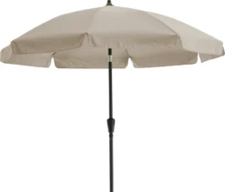Intratuin Parasol Jamaica D 230 Cm 80+UV Taupe