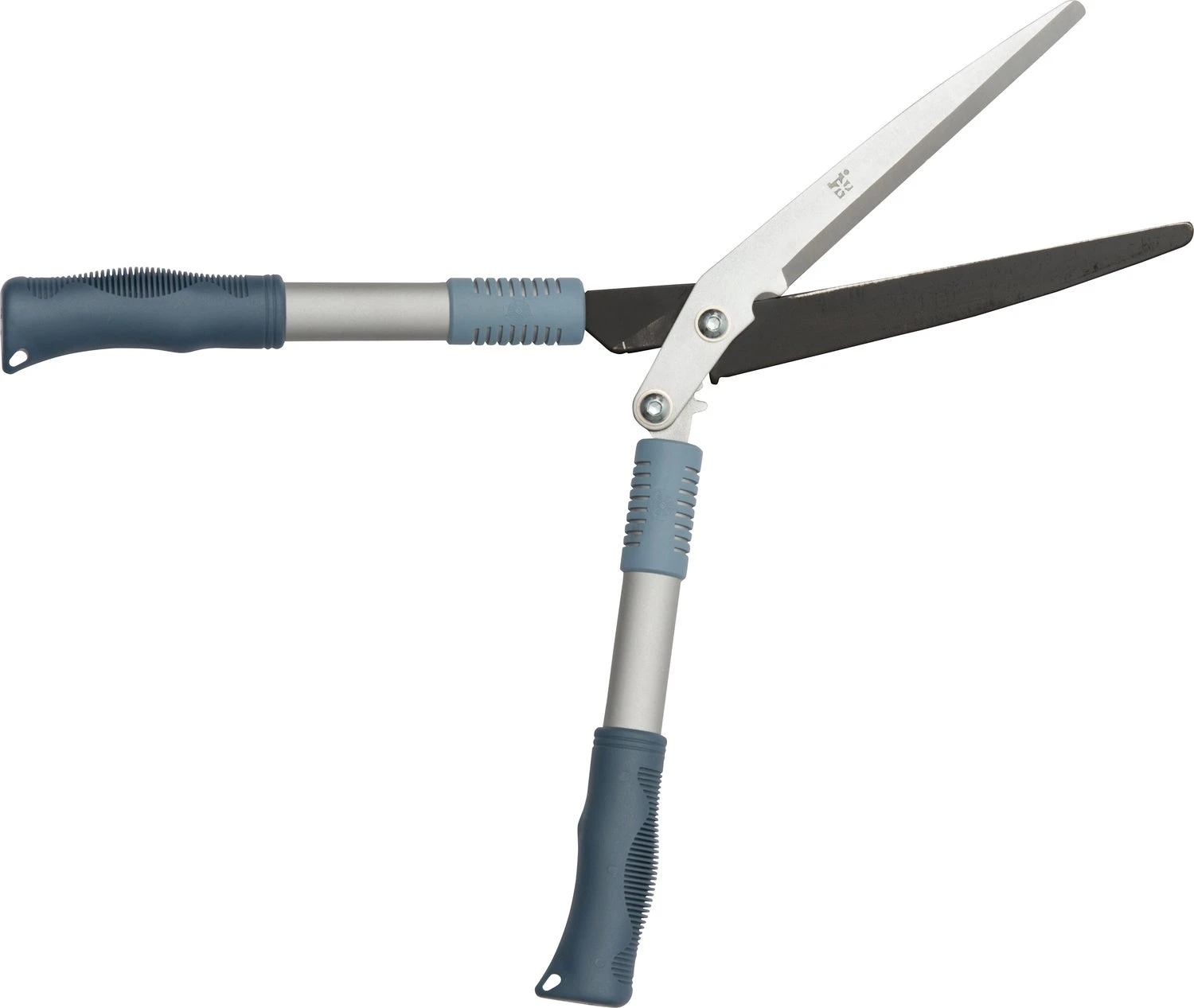 Intratuin Premium Heggenschaar Aluminium Blauw/zilver 2 Intratuin Premium Heggenschaar Aluminium Blauw/zilver - Afbeelding 2