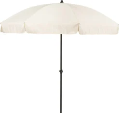 Intratuin Parasol Haiti Crème 80+UV D 200 Cm