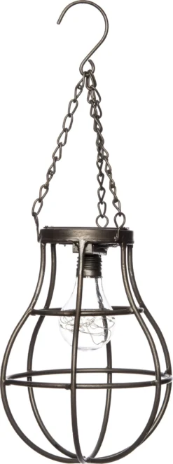 Intratuin LED Hanglamp D 18 H 46 Cm Grijs