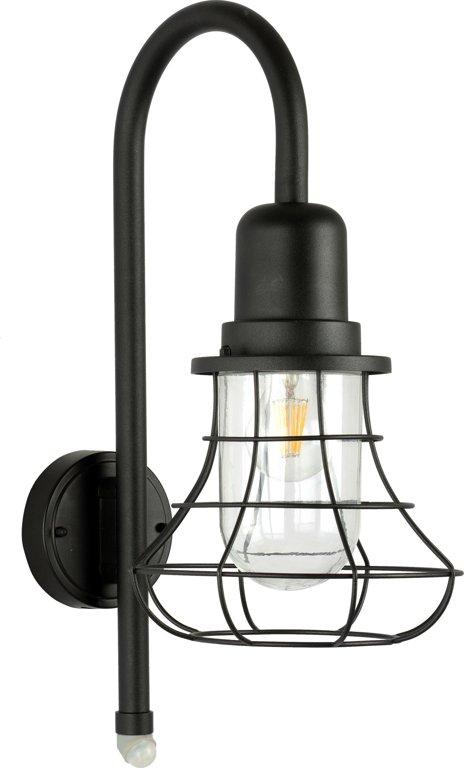 Intratuin Wandlamp Wega Sensor Zwart 35 X 23 X 54 Cm 1 Intratuin Wandlamp Wega Sensor Zwart 35 X 23 X 54 Cm