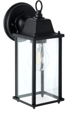 Intratuin Wandlamp Mira Zwart 15 X 10,5 X 29,3 Cm