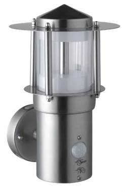 Intratuin Wandlamp Ixion Sensor Grijs 17 X 15 X 23 Cm