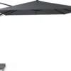 Platinum Zweefparasol Challenger T2 Antraciet UPF30+ 300 X 300 X 255 Cm