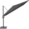 Platinum Zweefparasol Challenger T1 Zwart 50+UV 300 X 400 X 268 Cm