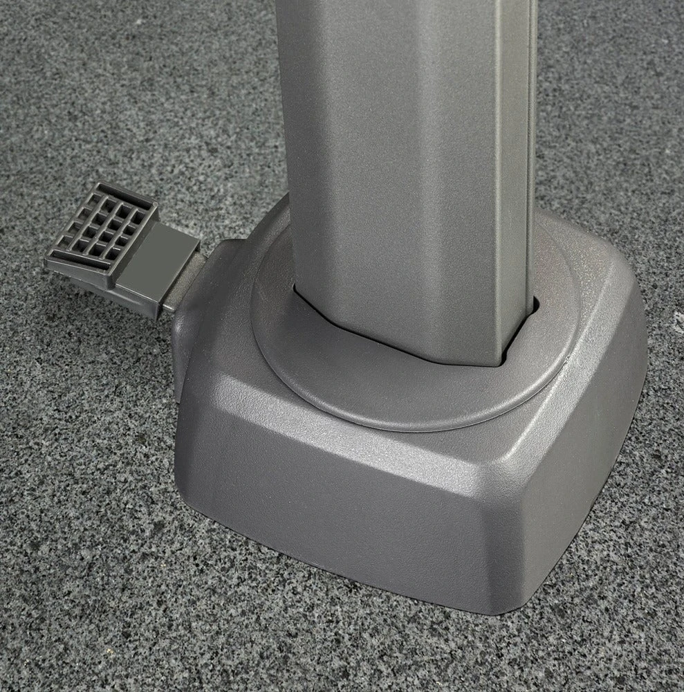 Platinum Zweefparasol Challenger T1 Zwart 50+UV 300 X 400 X 268 Cm 4 Platinum Zweefparasol Challenger T1 Zwart 50+UV 300 X 400 X 268 Cm - Afbeelding 4