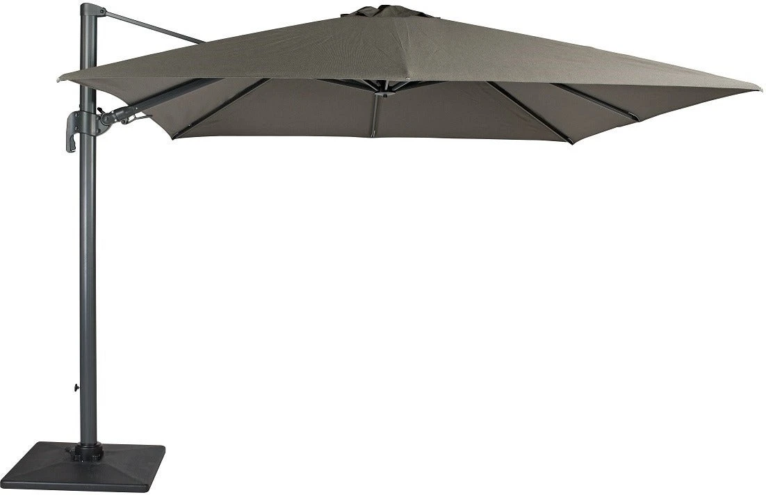 Tierra Outdoor Zweefparasol Duraflex Antraciet 50+UV 300 X 300 X 255 Cm 1 Tierra Outdoor Zweefparasol Duraflex Antraciet 50+UV 300 X 300 X 255 Cm