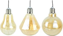 O'Daddy Solar Buiten Hanglamp Geel 8 X 8 X 13 Cm -Buiten Gereedschaps Winkel 8718657954370 4