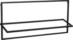 Mica Decorations Wandrek Iza Zwart 72 X 17 X 34 Cm