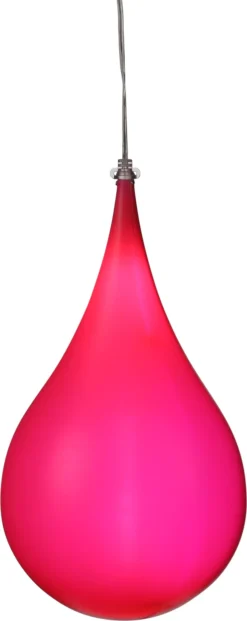Luca Lighting Hanglamp Druppel Roze 18 X 33 X 33 Cm