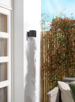 Luxform Lighting Solar Wandlamp Maine Zwart 11 X 16,7 X 15,5 Cm -Buiten Gereedschaps Winkel 8719099220290 2