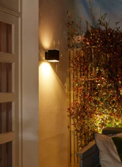 Luxform Lighting Solar Wandlamp Maine Zwart 11 X 16,7 X 15,5 Cm -Buiten Gereedschaps Winkel 8719099220290 3