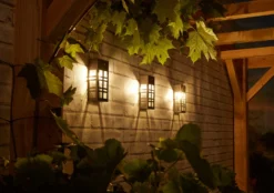 Luxform Lighting Solar Wandlamp Oregon Zwart 8,5 X 5,5 X 18 Cm -Buiten Gereedschaps Winkel 8719099230190 3