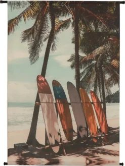 HD Collection Wanddoek Surfplank Mirthe Multi 105 X 136 Cm