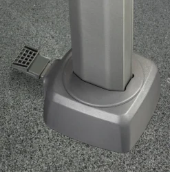 Platinum Zweefparasol Challenger T2 Grijs UPF30+ 300 X 300 X 255 Cm -Buiten Gereedschaps Winkel 8720039160651 5