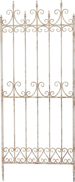 Intratuin Tuindecoratie Hek Wit 201 X 81 X 2 Cm