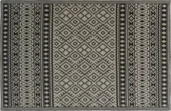 Intratuin Buitenkleed Wit / Zwart 180 X 120 Cm