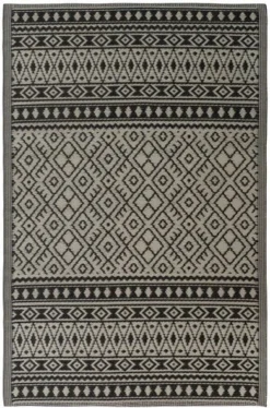 Intratuin Buitenkleed Zwart / Ivoor 150 X 210 Cm