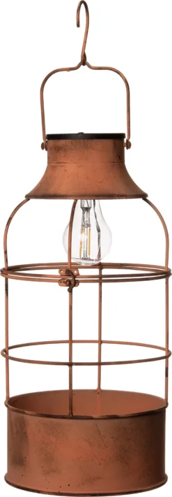 Intratuin Solar Lantaarn Roest D 19 H 40 Cm