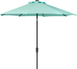 Intratuin Parasol Trinidad Lichtblauw 80+UV D 250 Cm