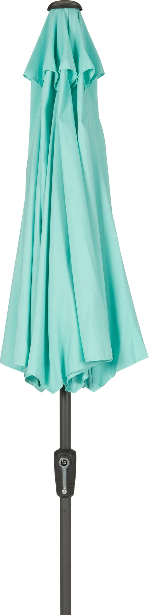 Intratuin Parasol Trinidad Lichtblauw 80+UV D 250 Cm 3 Intratuin Parasol Trinidad Lichtblauw 80+UV D 250 Cm - Afbeelding 3