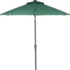 Intratuin Parasol Trinidad Groen 80+UV D 300 Cm