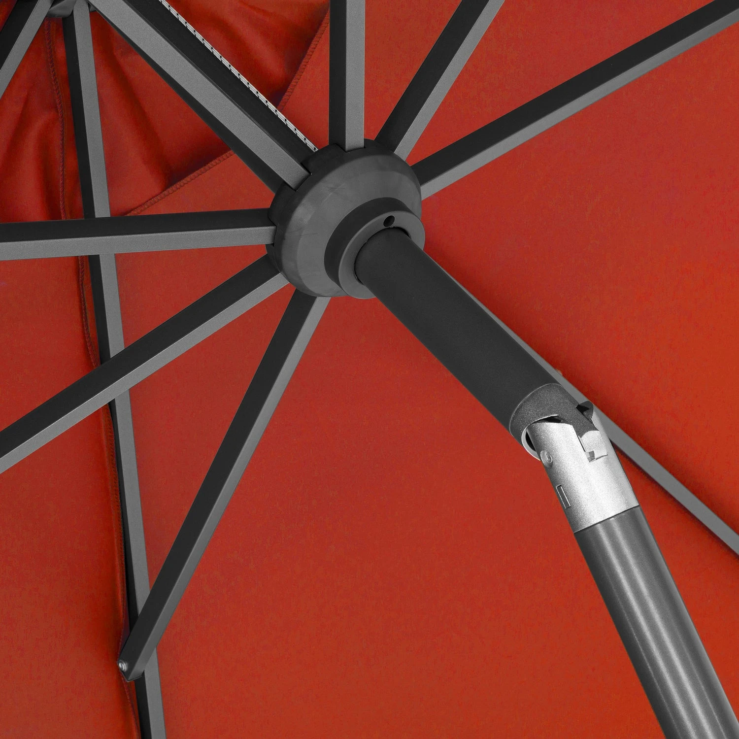 Intratuin Parasol Trinidad Terracotta 80+UV D 300 Cm 3 Intratuin Parasol Trinidad Terracotta 80+UV D 300 Cm - Afbeelding 3