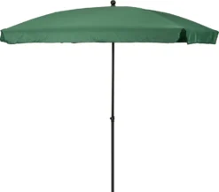 Intratuin Parasol Cuba Groen 80+UV 210 X 140 Cm