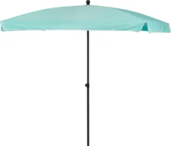 Intratuin Parasol Cuba Lichtblauw 80+UV 210 X 140 Cm