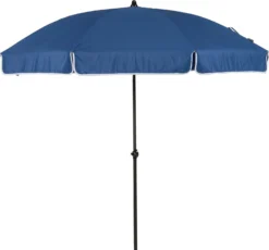 Intratuin Parasol Haiti Blauw 80+UV D 200 Cm