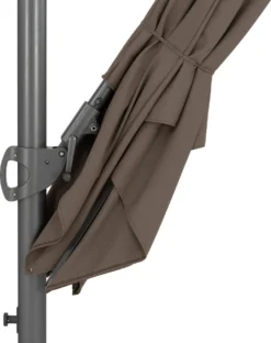 Intratuin Zweefparasol Bay Obravia Grijs / Taupe 50+UV 300 X 300 X 251 Cm -Buiten Gereedschaps Winkel 8720196117772 4