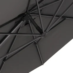 Intratuin Zweefparasol Bay Obravia Grijs 50+UV 330 X 330 X 257 Cm -Buiten Gereedschaps Winkel 8720196117819 5