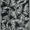Intratuin Buitenkleed Palm Zwart 160 X 230 Cm