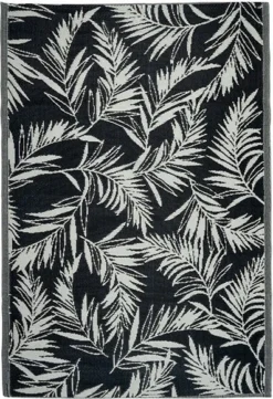 Intratuin Buitenkleed Palm Zwart 160 X 230 Cm