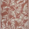 Intratuin Buitenkleed Palm Terracotta 160 X 230 Cm