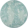 Intratuin Buitenkleed Palm Lichtblauw D 180 Cm
