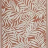 Intratuin Buitenkleed Palm Terracotta 120 X 180 Cm