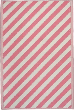 Intratuin Buitenkleed Streep Roze 120 X 180 Cm