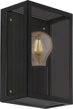 Eglo Wandlamp Almonte Zwart 11 X 18 X 27 Cm