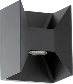 Eglo Wandlamp Morino Antraciet 14 X 10,5 X 18 Cm