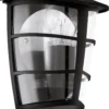 Eglo Wandlamp Aloria Zwart 18 X 19,6 X 23,5 Cm